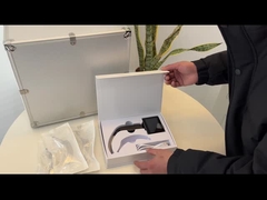 Schwarzer medizinischer Sichtkehlkopfspiegel der Kehlkopfspiegelmedizinischen ausrüstung