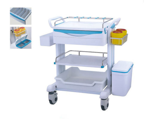 Stummrad ABS Krankenhaus Medizin Trolley