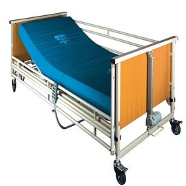 Kaltwalzendes Stahlkonstruktions-automatisches geduldiges Bett, hölzernes medizinisches justierbares Bett