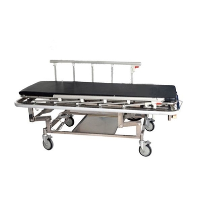 kaufen Medizinisches Produkt Patient Struktur Trolleybogenträger mit Bremsdeckel Rollstuhlübertragungsbett Online-Herstellung