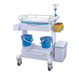 kaufen Krankenzimmer-Kindertagesstätten-medizinisches Instrument-Laufkatze 1100*640*1000mm mit Abfall-Medizin-Kasten Online-Herstellung