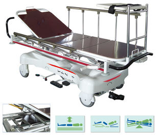 kaufen Stahlnotrollwagen-elektrischer Krankenhaus-Transport-Bett-Aufstiegs-Fall Online-Herstellung