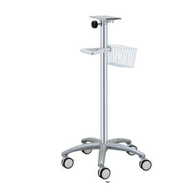 kaufen Krankenhaus-Computer-Stand-Patientenmonitor-Rollen-Computer-Wagen der Höhen-890mm Online-Herstellung