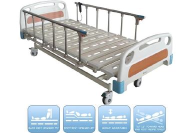 kaufen elektrische Bett-optionale Kopfende-Farbjustierbarer Höhen-Edelstahl der Krankenpflege-250kg Online-Herstellung