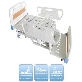 kaufen Geduldige elektrische Höhe des Krankenpflege-Bett-460-750mm mit zusammenklappbaren pp.-Seitenschienen Online-Herstellung