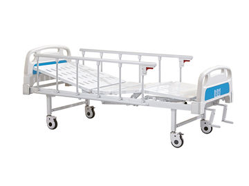 kaufen Zwei Kurbel-elektrisches Krankenhaus-Bett, elektrisches geduldiges Bett-rostfreier Bett-Rahmen Online-Herstellung