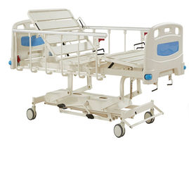 kaufen Dauerhafte Funktionen des langes Lebens-manuelle Krankenhaus-Bett-fünf, hydraulisches Sorgfalt-Bett-Krankenpflege-Bett Online-Herstellung