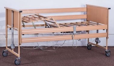 kaufen Bett-Linear-Verstellgerät Patientenversorgungs-Bett der Holzrahmen-elektrisches Pflegebett-häuslichen Pflege Online-Herstellung
