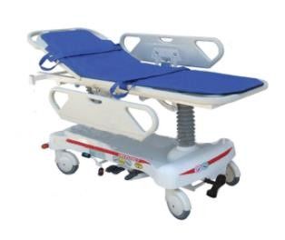 kaufen Professionelle hydraulische geduldige Notrollwagen-Krankenhaus-Höhe justierbar Online-Herstellung