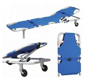 kaufen Aluminiumlegierungs-tragbarer Krankenwagen-zusammenklappbare Bahre mit Gießmaschinen Online-Herstellung