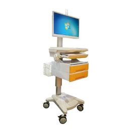 kaufen Krankenhaus-Laptop-Computer Arbeitsplatz-Laufkatze mit elektrisch justierbarer Höhe Online-Herstellung
