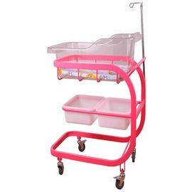kaufen Stille Gießmaschinen-Krankenhaus-Baby-Krippen-Rosa-Plastikschwingen-Korbwiegen-einfache Operations-Baby-Korbwiegen-Krippe Online-Herstellung