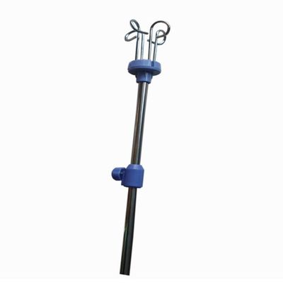 kaufen Geduldiges Zusatz-Edelstahl-Infusionsgerät des 210cm Krankenhaus-Bett-IV Pole Online-Herstellung