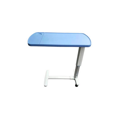 kaufen Gasdruckdämpfer-Krankenhaus-Bett-Tray Table Adjustable Over Bed-Tabelle auf Rädern Online-Herstellung