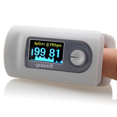 kaufen Pulsoximeter des weißen Fingers des Plastiks für Krankenhausoximeter Online-Herstellung
