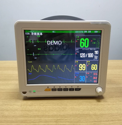 kaufen Tragbares ECG-medizinisches Gerät für Haus alles in einem Detektor elfenbeinfarbenen ABS Material Online-Herstellung