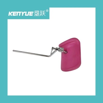 Krankenhaus-Mutterschaftsbett-Teil-Bein-Klammer-Überzug-Material-Rosa