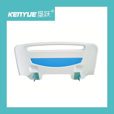 Krankenhaus-Bett-Kopfende-Farbe pp. materielle medizinische blau und weiß