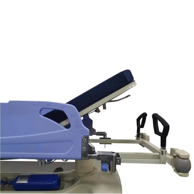 Langes Lebens-Krankenhauspatient-Notrollwagen-blaue Farbe