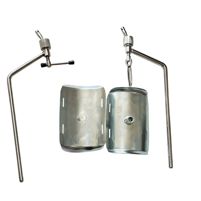 Krankenhausgeburtshilfeeisen-Beinrest PU-Metallmaterielle Lieferungs-Bettzusätze