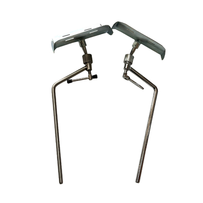 Krankenhausgeburtshilfeeisen-Beinrest PU-Metallmaterielle Lieferungs-Bettzusätze