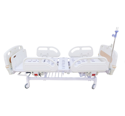 Elektrisches spezielles Krankenhausbett mit drei Funktionen, Holzmaserung