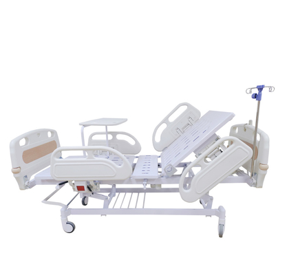 Elektrisches spezielles Krankenhausbett mit drei Funktionen, Holzmaserung
