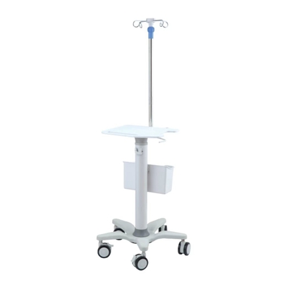 ABS Technik-Plastikaluminiumlegierungs-Spalten-Krankenhaus-Stand-Monitor-Laufkatze