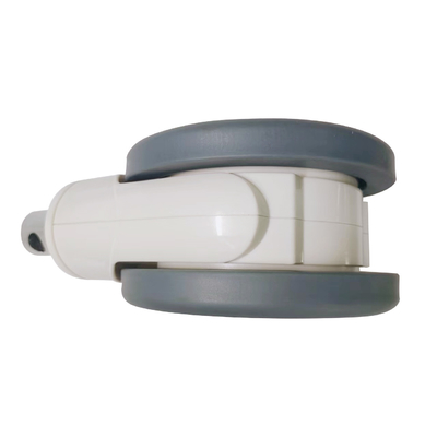 6 Zoll Zentralsteuerrad TPR+PP 32*50mm mit medizinischem Zubehör Rad Weiß