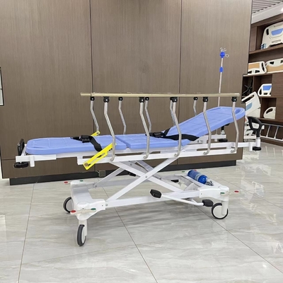 Edelstahl Hydraulikpumpe Tragewagen für Krankenhausmöbel