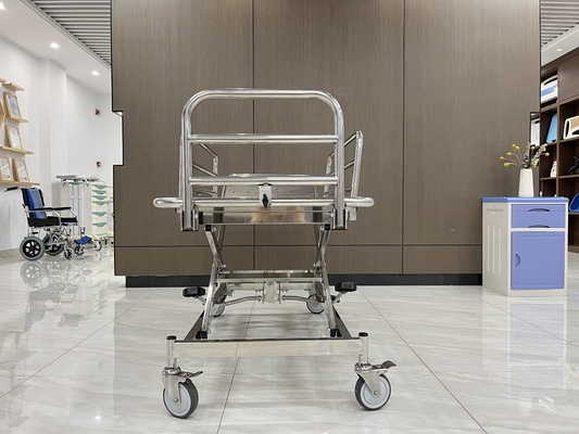 Hochwertige Edelstahl Notfallträger Trolley Edelstahl Schranke