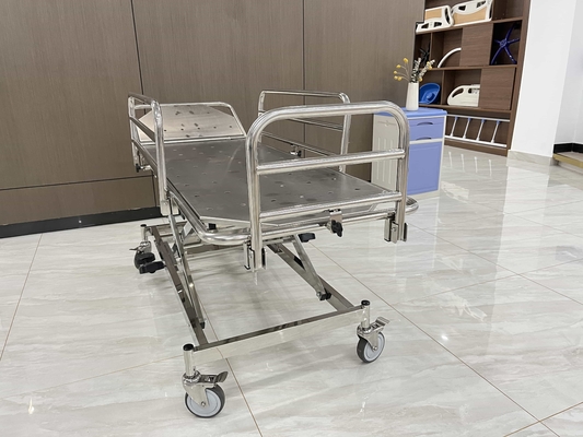Hochwertige Edelstahl Notfallträger Trolley Edelstahl Schranke