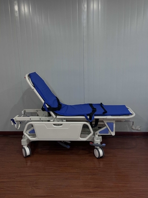 Aluminiumlegierung Patientenübertragungsträger Trolley 1930*640*530 Fahrzeugbewegung aus Stahl