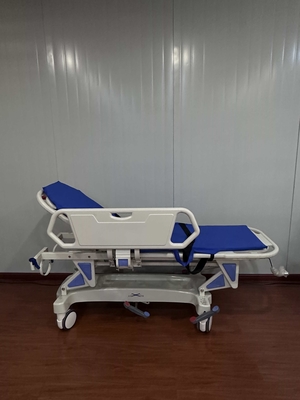 Aluminiumlegierung Patientenübertragungsträger Trolley 1930*640*530 Fahrzeugbewegung aus Stahl