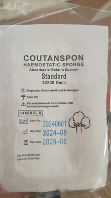 Medizinischer Anal-Hämostatik-Schwamm-Zylinder Anal-Schwamm-Tampons-Schwamm