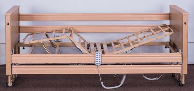 Hölzernes Material mit Bremsgießmaschinen-Krankenpflege-Bett von fünf - Funktion