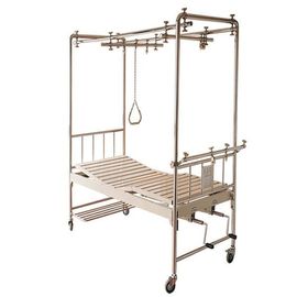 Orthopädischer Kopf und Trittbrett Krankenhauspatient-Bett Detachchable 5 Zoll-Gießmaschinen