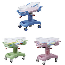 Medizinischer deluxer justierbarer Baby-Kinderbett-Krippen-Fahrer mit drehen herein Rosa