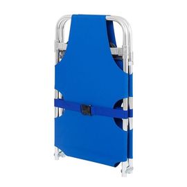 Aluminiumlegierungs-Krankenwagen-geduldiges Notfaltstreckvorrichtungs-Blau
