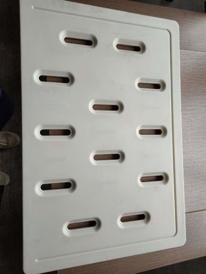 Stärke 35mm vier Teil-medizinische Bett-Zusatz-blaue Krankenhaus-Bett-Zubehöre
