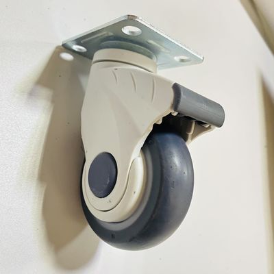 Krankenhaus-Bett-Zusätze drehen sich stille medizinische Gießmaschinen-Räder pp. TPR