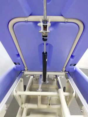 Notfall-PatientTransfer CartRotating geduldige Übergangsbahre der Seiten-Schienen-zentrale Gießmaschinen-150mm