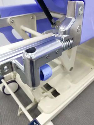 Notfall-PatientTransfer CartRotating geduldige Übergangsbahre der Seiten-Schienen-zentrale Gießmaschinen-150mm