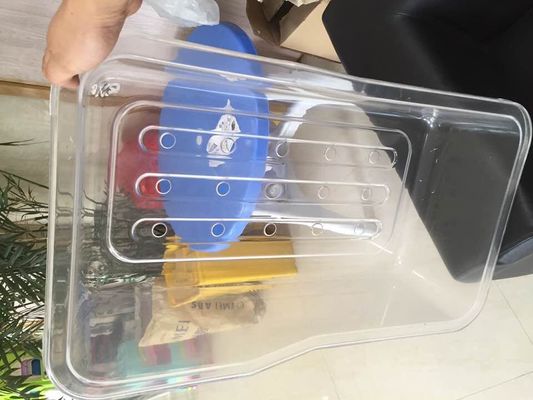 Transparentes Material des Krippenzusätze Krankenhausbaby-Beckens für Babys