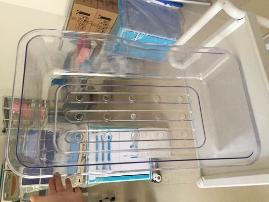 Transparentes Material des Krippenzusätze Krankenhausbaby-Beckens für Babys