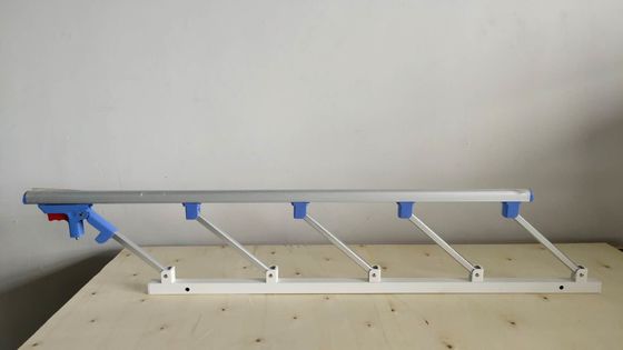 Aluminiumlegierungs-Krankenhaus-Bett-Schutz-Rails Collapsible Hospital-Bett-Zusätze