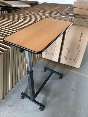 PB Metalljustierbarer Nachttisch der materiellen Krankenhausbett-Behältertabelle