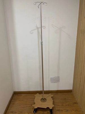 Beweglicher stehender IV geduldiger Bett-Aluminiumraum des Infusionsgerät-IV Pole