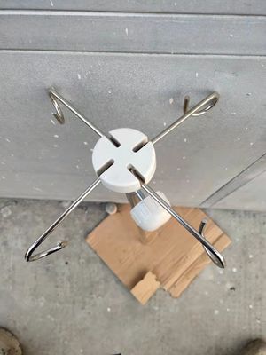 Geduldige Tropfenfänger-Halter-Krankenhaus-Möbel des Bett-Edelstahl-Tropfenfänger-Stand-IV