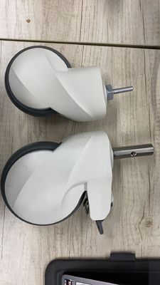 Neue medizinische des Bett-5inch Gießmaschine Gießmaschinen-Rad-Zentralsteuerkolben-des Durchmesser-28 mit Bremse